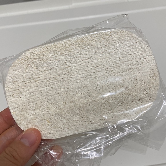 3pcs/set Natural Loofah Dishwashing Cloth Scrub - Picture 3 of 3